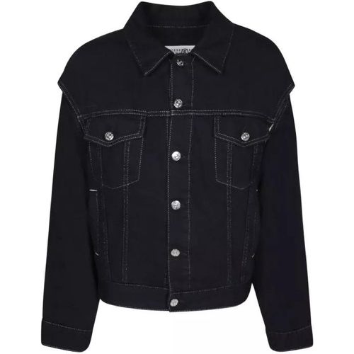 Cotton Jacket - Größe 38 - black - MM6 Maison Margiela - Modalova