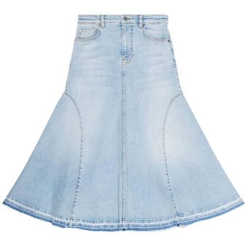 Flared Denim Skirt - Größe 32 - Ganni - Modalova