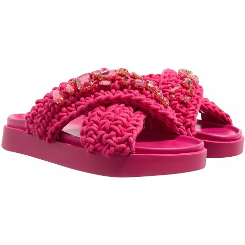 Slipper & Pantoletten - Woven Stones - Gr. 39 (EU) - in Rosa - für Damen - INUIKII - Modalova