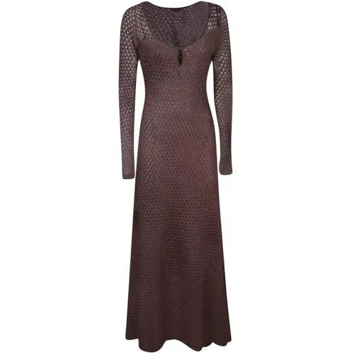 Brown Crochet Dress - Größe M - brown - Tom Ford - Modalova