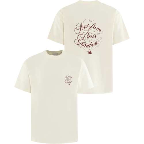 Heren Le T-Shirt Vignes - Größe L - Drôle De Monsieur - Modalova