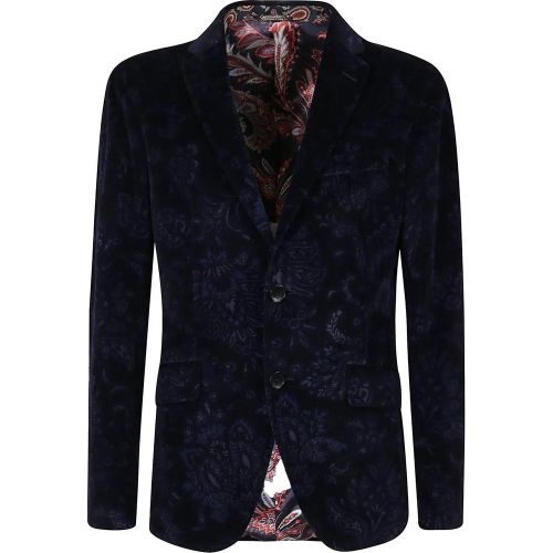 Roma Jacket Blue - Größe 48 - ETRO - Modalova