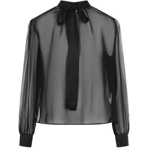 Black Silk Blouse - Größe 42 - Dolce&Gabbana - Modalova