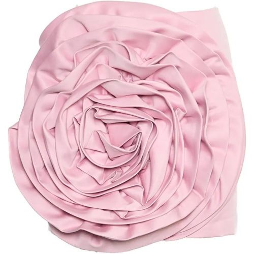 Floral Print Satin Mini Dress With Side Zipper - Größe 36 - Rotate - Modalova