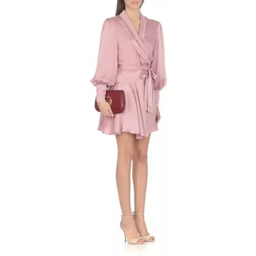 Silk Wrap Mini Dress - Größe 1 - pink - Zimmermann - Modalova