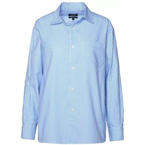 Light Blue Cotton Shirt - Größe 34 - blue - A.P.C. - Modalova