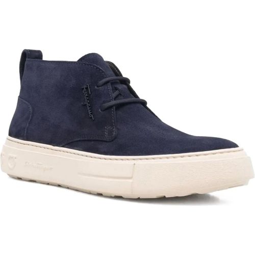 Low-Top Sneaker - Montgomery Lace-up Desert Boots - Gr. 44,5 (EU) - in - für Damen - Salvatore Ferragamo - Modalova