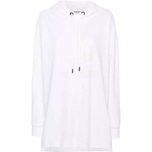 Shannon Logo-Printed Hoodie - Größe 36 - white - Etoile Isabel Marant - Modalova