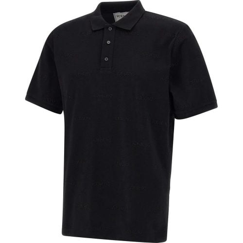 Polo shirt with allover logo - Größe S - Iceberg - Modalova