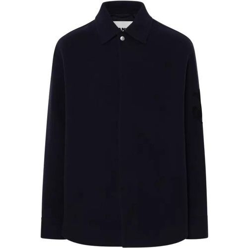 Blue Wool Shirt - Größe L - black - Jil Sander - Modalova