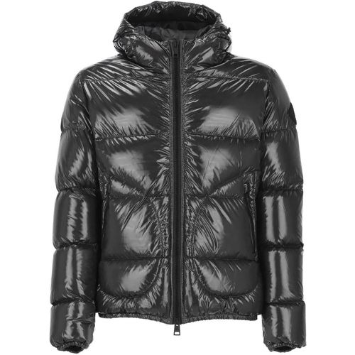 Down Jacket With Logo - Größe 48 - Herno - Modalova