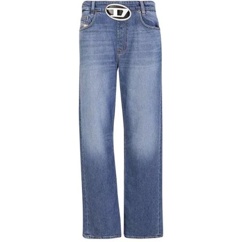 Dark Loose D Oval Blue Jeans - Größe 29 - Diesel - Modalova