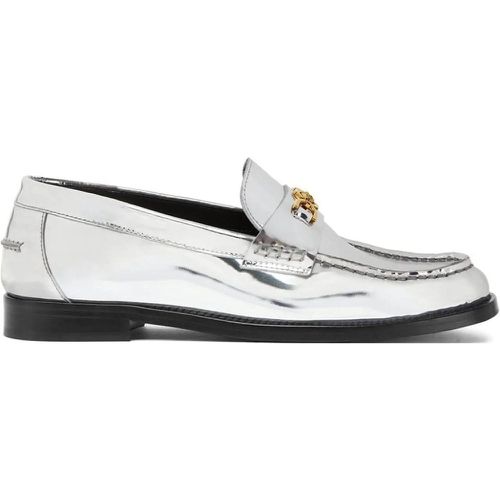 Loafer - Flat shoes Silver - für Damen - Versace - Modalova