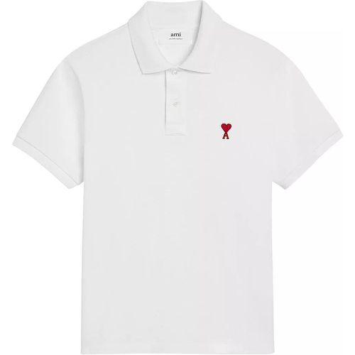 Poloshirt - Größe XXL - white - AMI Paris - Modalova