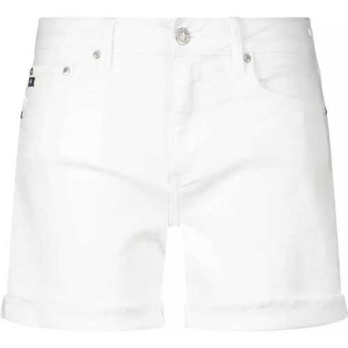 EX BOYFRIEND SHORTS MIT OFFENEM SAUM - Größe 29 - white - adriano goldschmied - Modalova