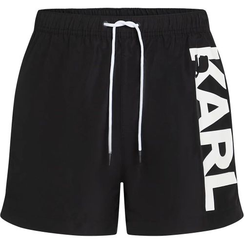 KURZE BOARD-SHORTS MIT LOGO - Größe L - Karl Lagerfeld - Modalova
