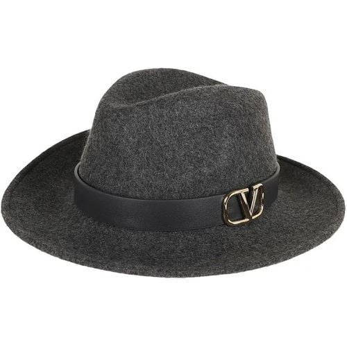 Caps & Mützen - Fedora Vlogo Signature Hat - Gr. 56 - in - für Damen - Valentino - Modalova