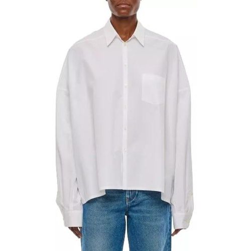 Cropped Cotton Shirt - Größe S - white - Junya Watanabe - Modalova