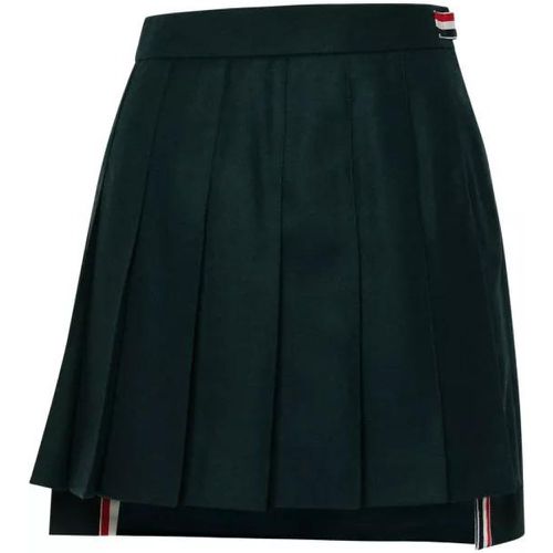 Black Pleated Skirt - Größe 38 - black - Thom Browne - Modalova