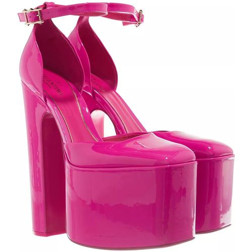 Pumps & High Heels - Discobox Platform Sandals Patent Leather - Gr. 38 (EU) - in Rosa - für Damen - Valentino Garavani - Modalova