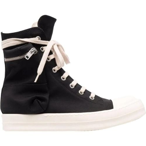 Low-Top Sneaker - Cargo Sneaks Black/milk - Gr. 44 (EU) - in - für Damen - Rick Owens - Modalova