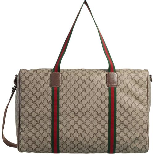 Reisegepäck - Maxi Duffle Bag With Web - Gr. unisize - in - für Damen - Gucci - Modalova