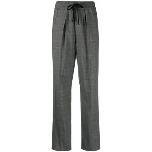 Priska High-Waist Plaid Trousers - Größe 36 - gray - Etoile Isabel Marant - Modalova