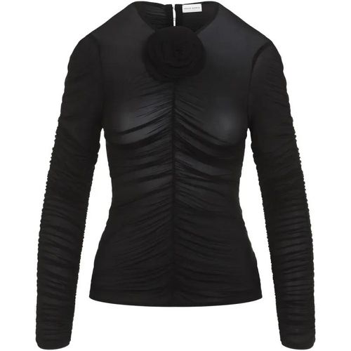 Ls Black Cupro Top - Größe 36 - schwarz - Magda Butrym - Modalova