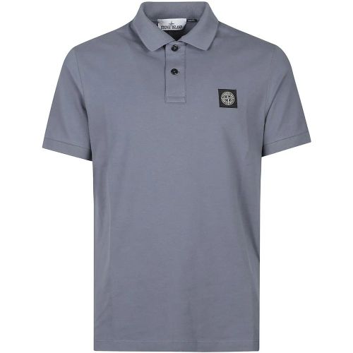 Short Sleeve Slim Fit Polo Shirt - Größe L - Stone Island - Modalova