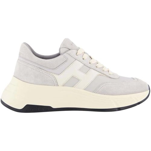Low-Top Sneaker - Dames H669 Sneaker Grijs - Gr. 36 (EU) - in - für Damen - Hogan - Modalova