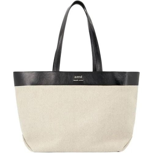 Totes - East West Shopper Bag - Linen - Gr. unisize - in - für Damen - AMI Paris - Modalova