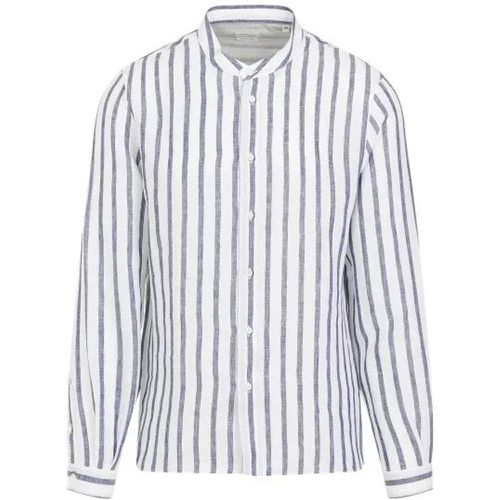 Striped Button-Up Shirt - Größe XL - white - BRUNELLO CUCINELLI - Modalova