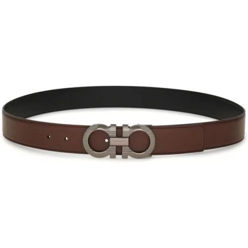 Gürtel - Reversible Leather Belt - Gr. 95 - in - für Damen - Salvatore Ferragamo - Modalova