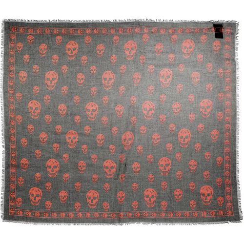 Tücher & Schals - Skull Scarf 104X120 Modal/Silk - Gr. unisize - in - für Damen - alexander mcqueen - Modalova