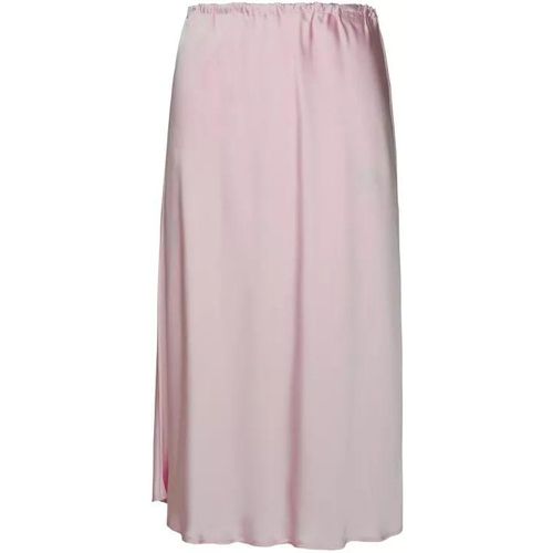 Pink Viscose Skirt - Größe 34 - pink - Jil Sander - Modalova