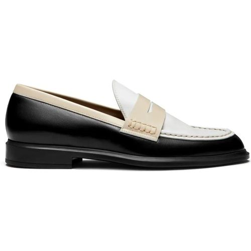 Loafer - Vendôme Blandine black-white calfsk - Gr. 37 (EU) - in - für Damen - Isabel Bernard - Modalova