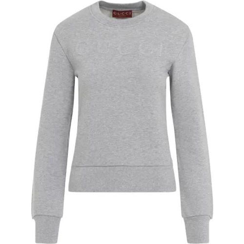 Slim Sweatshirt - Größe XS - grau - Gucci - Modalova