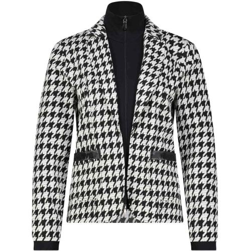 Blazer-Strickjacke mit Muster - Größe 36 - Marc Cain - Modalova