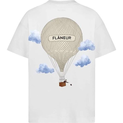 A�ronautique T-Shirt White - Größe L - Flâneur - Modalova