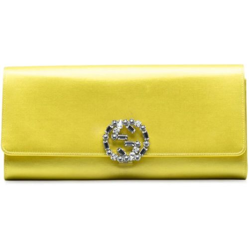 Clutches - Satin Crystals Broadway Clutch - Gr. unisize - in - für Damen - Gucci - Modalova