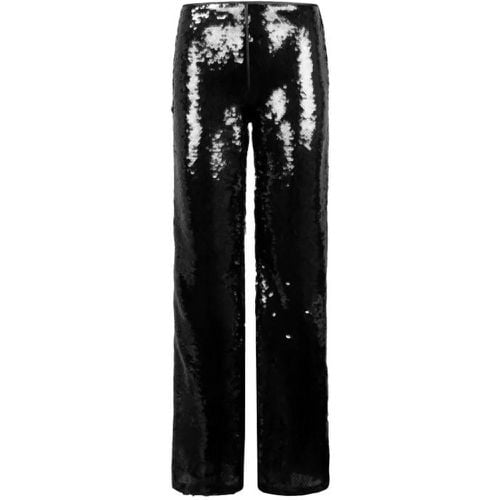 Sequins Flared Trousers - Größe 44 - alberta ferretti - Modalova