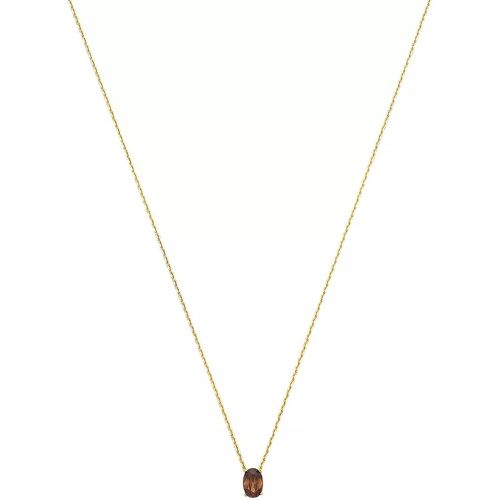 Halskette - Baguette Brune 14 karat necklace - Gr. unisize - in Mehrfarbig - für Damen - Isabel Bernard - Modalova