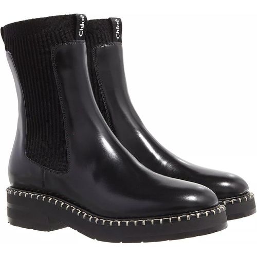 Boots & Stiefeletten - Noua Shiny Leather Ankle Boots - Gr. 36,5 (EU) - in - für Damen - Chloé - Modalova