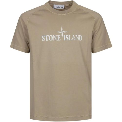 T-shirt Brown - Größe L - Stone Island - Modalova