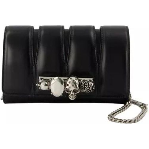 Crossbody Bags - The Slash Clutch - Black - Leather - Gr. unisize - in - für Damen - alexander mcqueen - Modalova