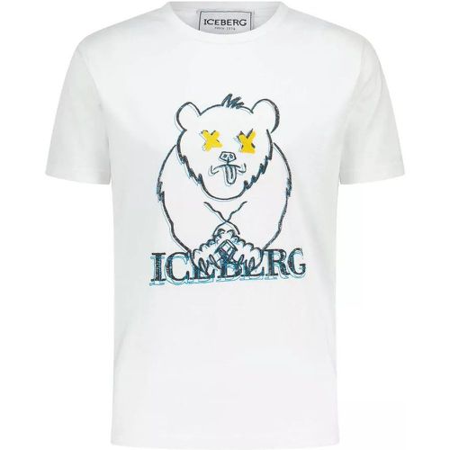 T-Shirt mit Print - Größe XL - Iceberg - Modalova