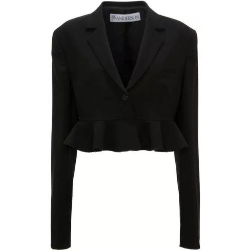 Black Wool Jacket - Größe 10 - black - J.W.Anderson - Modalova