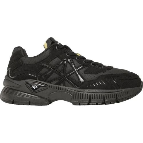 Low-Top Sneaker - Heren Sneakers Zwart XUX188-XV775/ - Gr. 40 (EU) - in - für Damen - Armani Exchange - Modalova