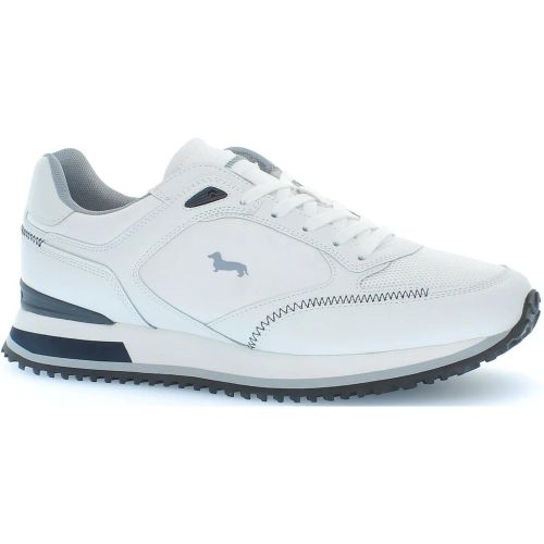 Low-Top Sneaker - Sporty White Sneakers With Contrasting Grey Accent - Gr. 40 (EU) - in - für Damen - Harmont & Blaine - Modalova