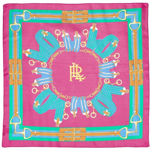 Tücher & Schals - Sally 36X36 Scarf Square - Gr. unisize - in Rosa - für Damen - Lauren Ralph Lauren - Modalova